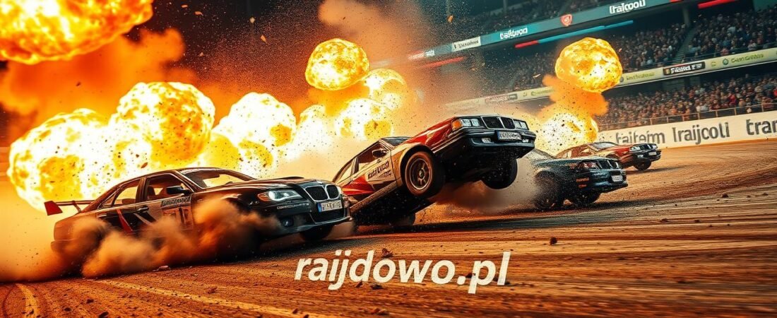 Destruction Derby: Twoja Dosis Emocji i Adrenaliny