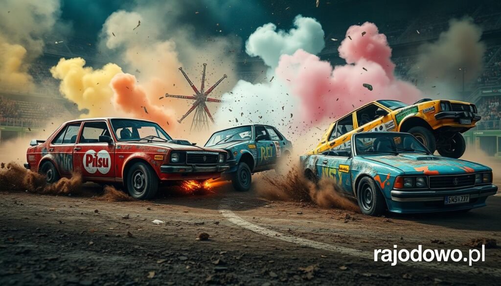Destruction Derby gameplay
