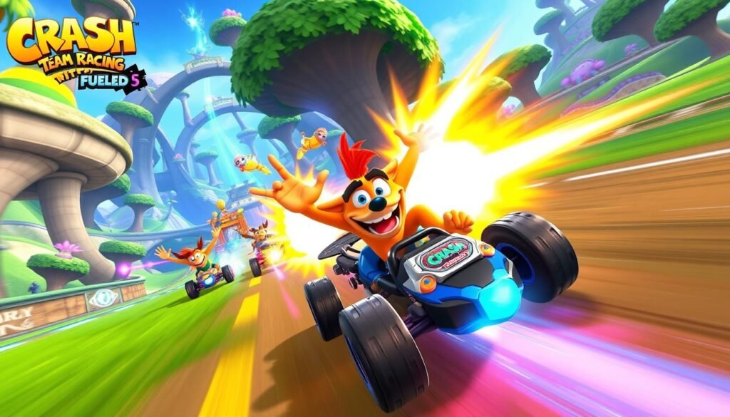 grafika w Crash Team Racing PS5 grafika w Crash Team Racing PS5
