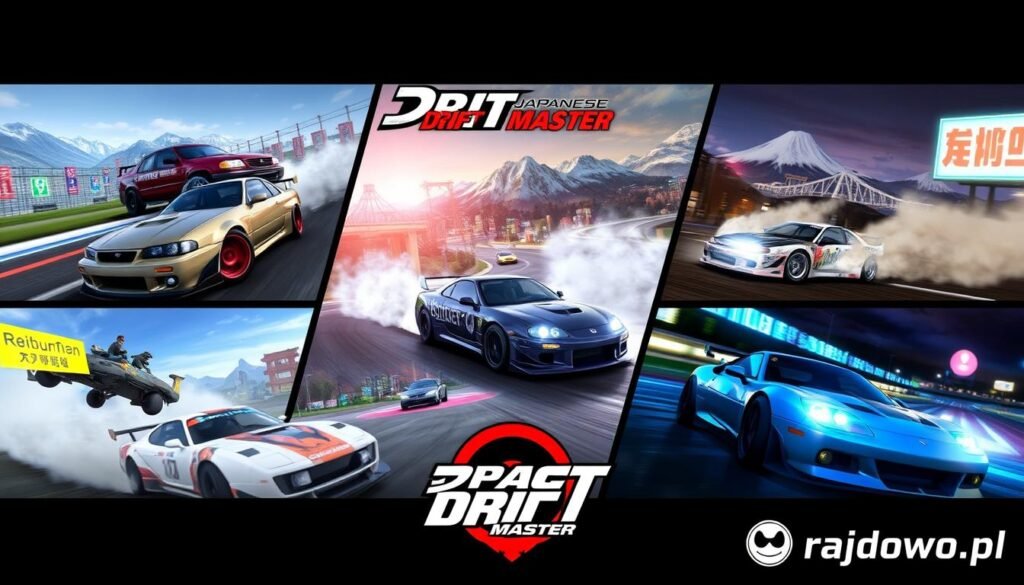 tryby gry w Japanese Drift Master