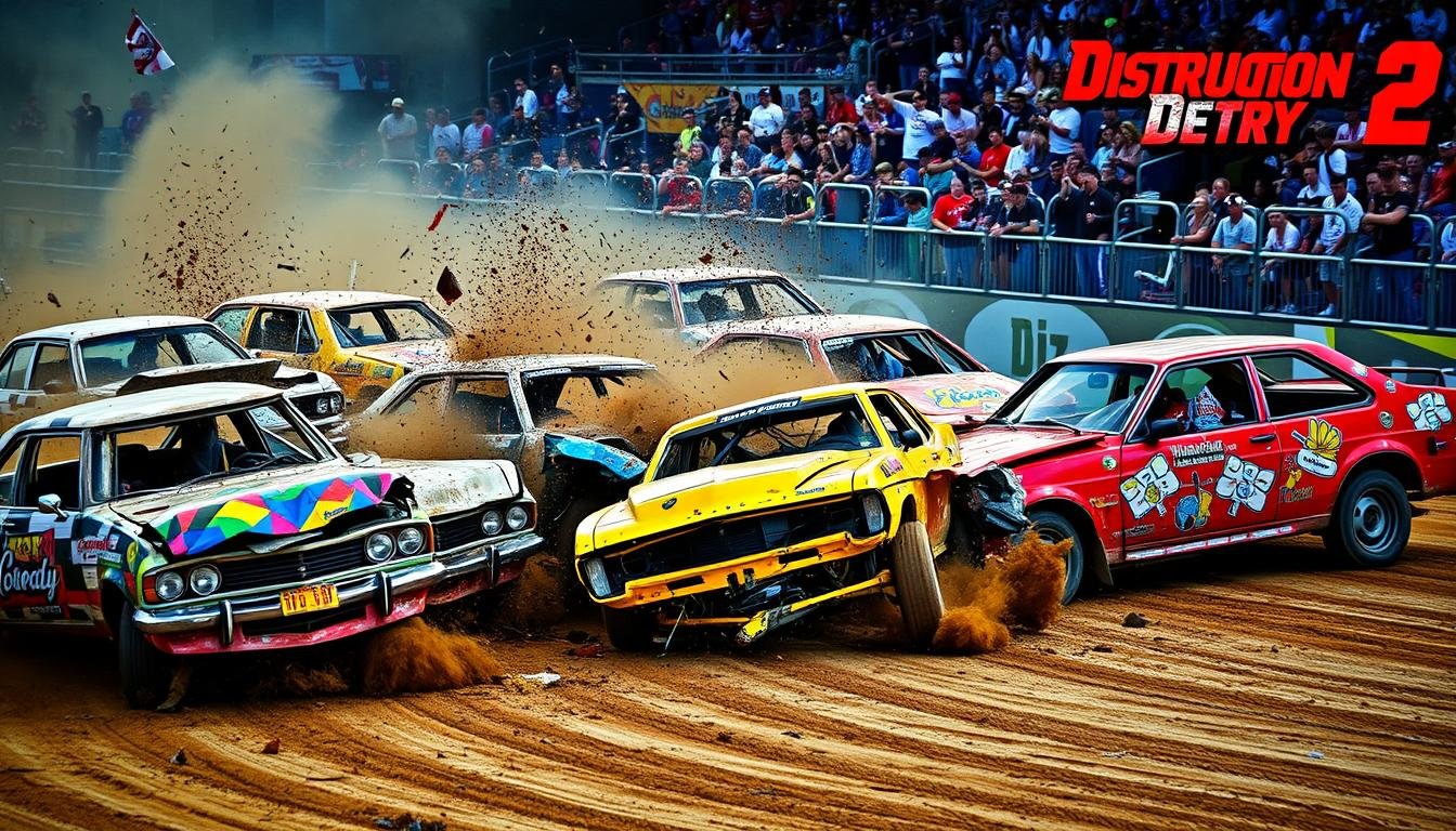 Recenzja gry Destruction Derby 2 – adrenalina i chaos