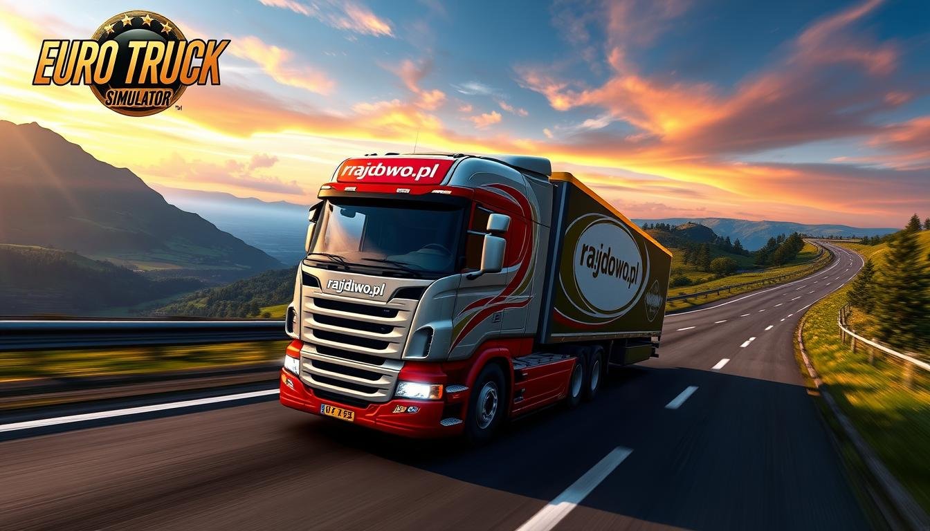 Recenzja Euro Truck Simulator 2 Tryb Wyścigowy