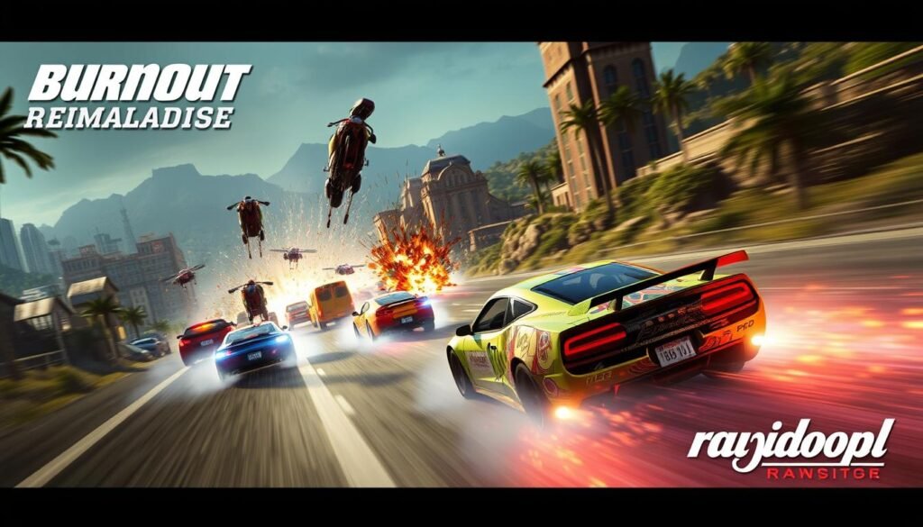 Gameplay w Burnout Paradise Remastered