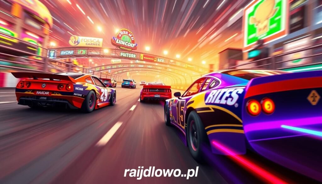 cechy rozgrywki Nascar Arcade Rush (PS5) cechy rozgrywki Nascar Arcade Rush (PS5)