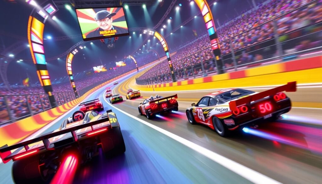 gra wieloosobowa Nascar Arcade Rush (PS5) gra wieloosobowa Nascar Arcade Rush (PS5)
