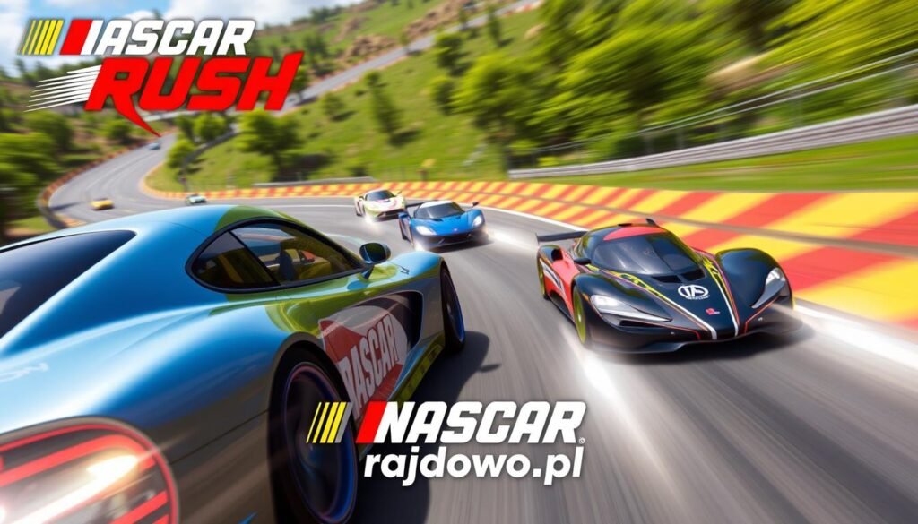 grafika w Nascar Arcade Rush (PS5) grafika w Nascar Arcade Rush (PS5)
