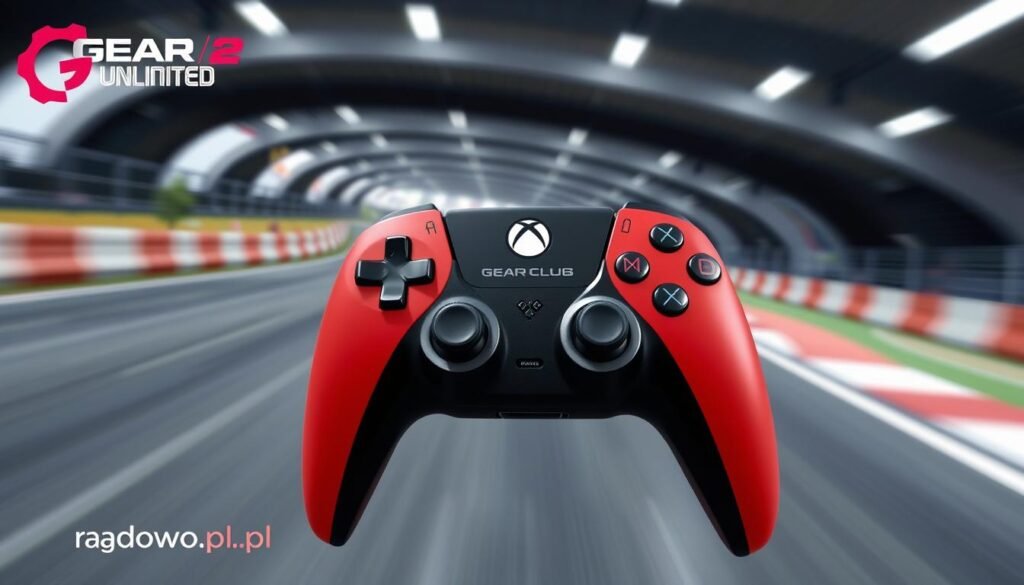 kontrola Gear Club Unlimited 2 PS5