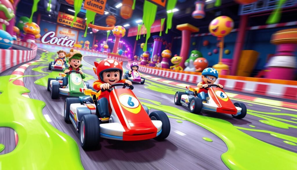 mechanika gry w Nickelodeon Kart Racers 3