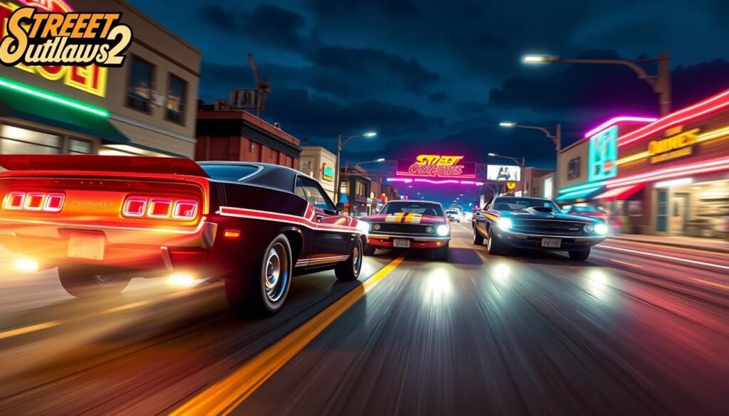 oprawa graficzna w Street Outlaws 2 oprawa graficzna w Street Outlaws 2
