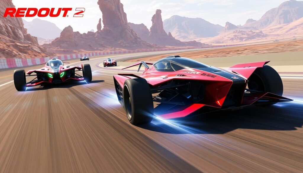 pojazdy w Redout 2 PS5