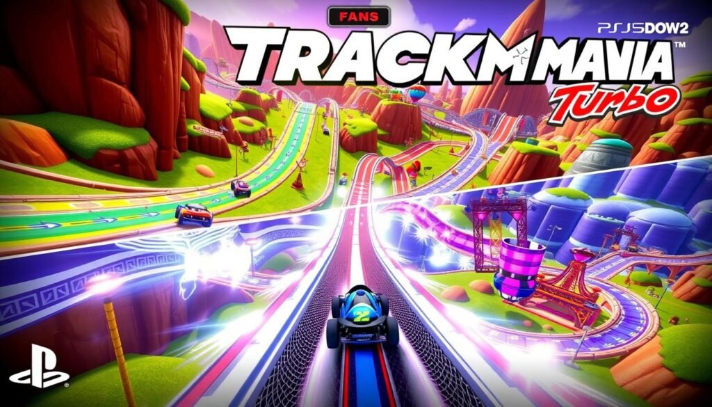 poziomy trudności w Trackmania Turbo (PS5)