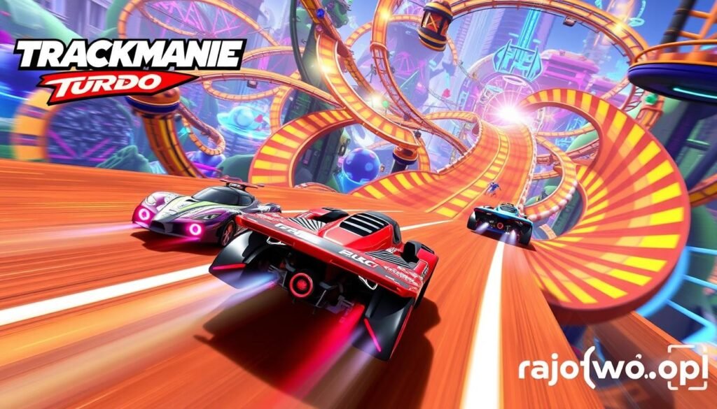 rozgrywka Trackmania Turbo (PS5)