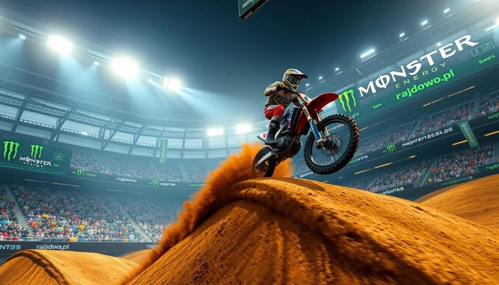 tryb kariery w Monster Energy Supercross 5