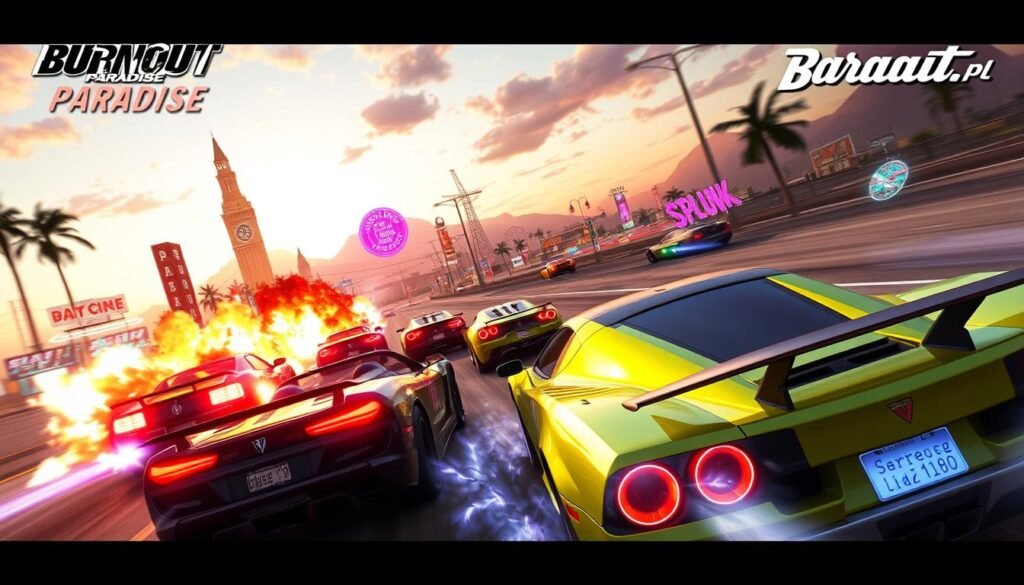 tryb multiplayer w Burnout Paradise Remastered