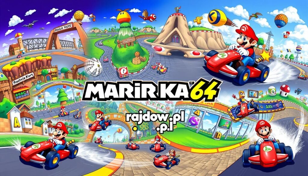 tryby gry Mario Kart 64