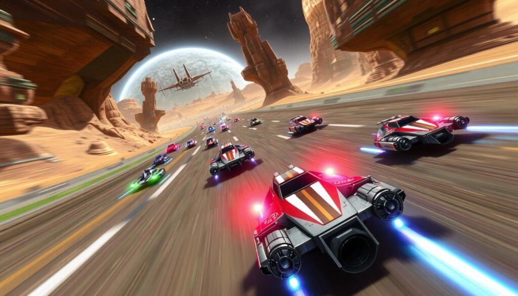 tryby gry w Star Wars Episode I: Racer