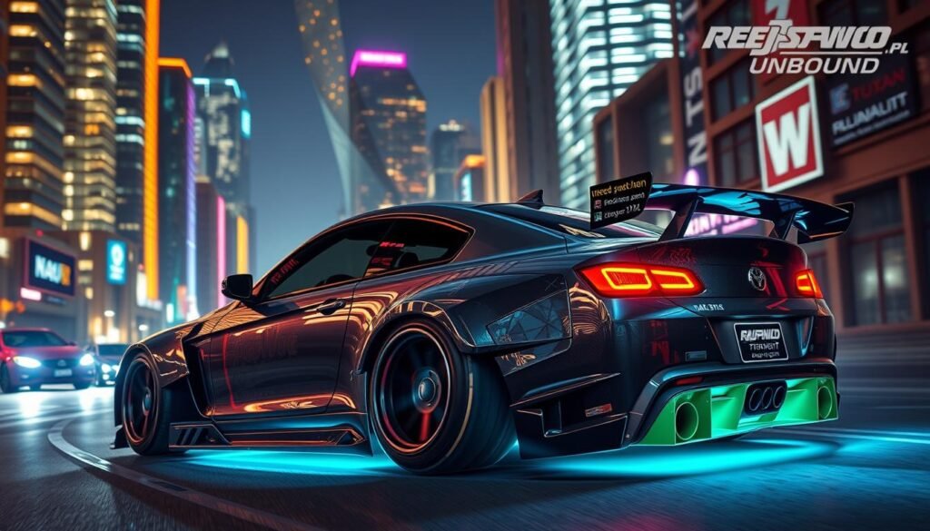 tuning samochodów w Need for Speed Unbound