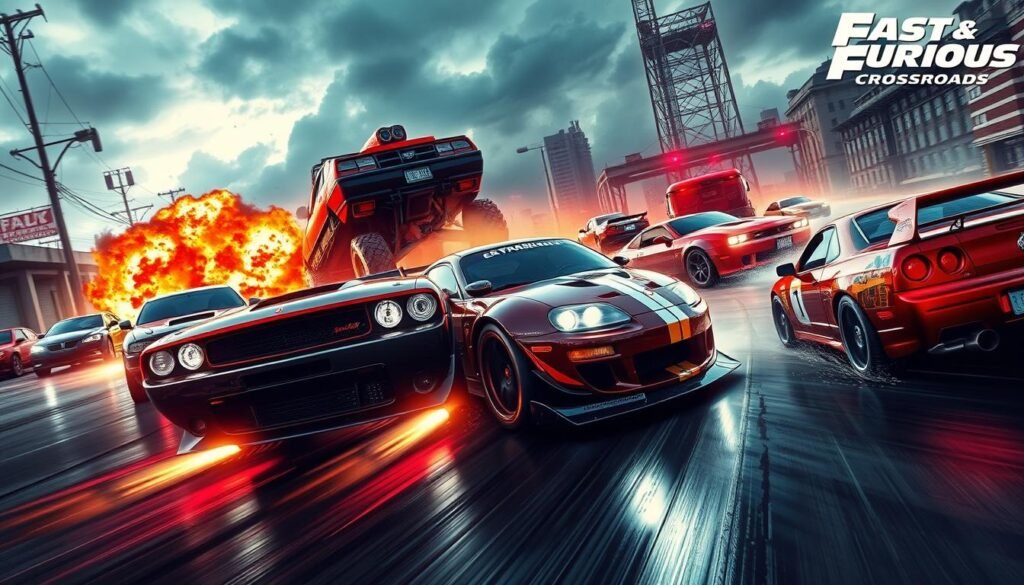 mechanika rozgrywki w Fast & Furious Crossroads