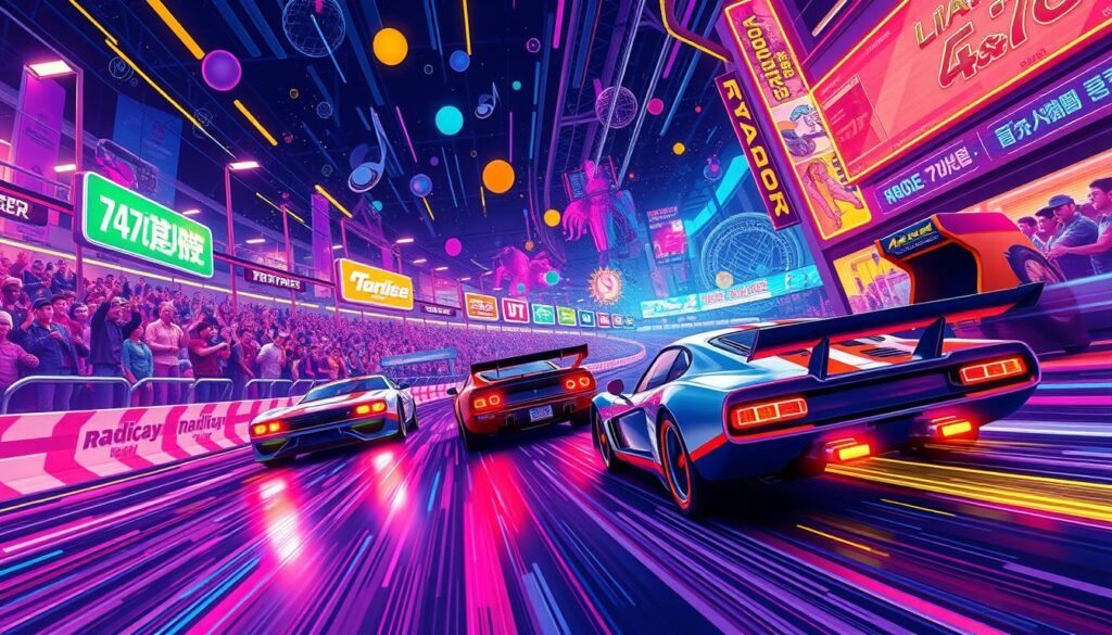 muzyka i dźwięk w atmosferze gry Ridge Racer Type 4 muzyka i dźwięk w atmosferze gry Ridge Racer Type 4