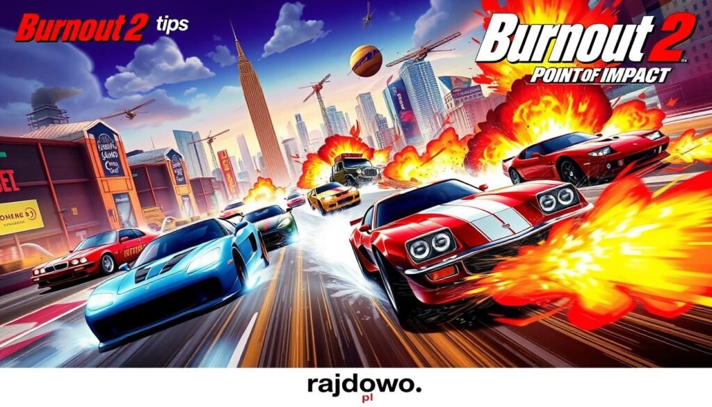 porady dla graczy Burnout 2 porady dla graczy Burnout 2