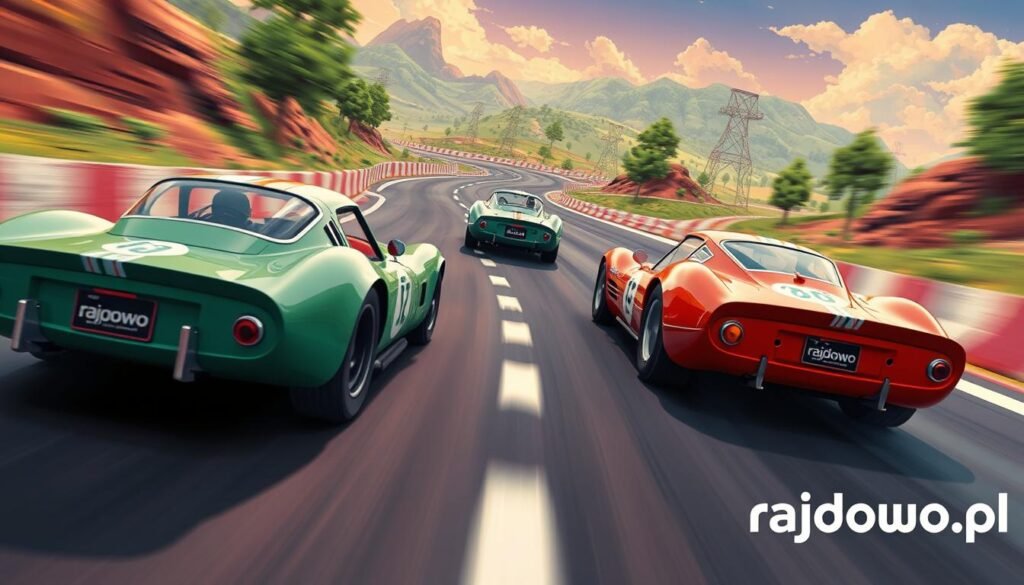 poziom trudności Formula Retro Racing