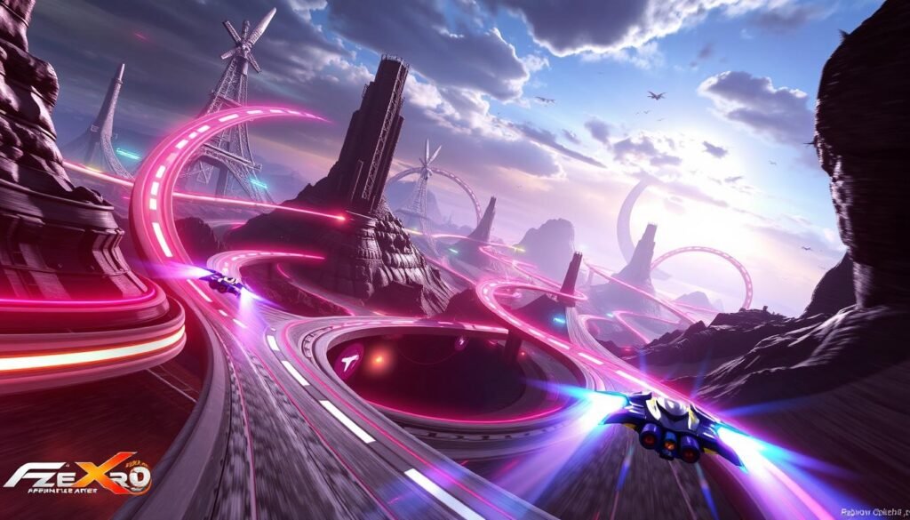 trasy wyścigowe F-Zero X