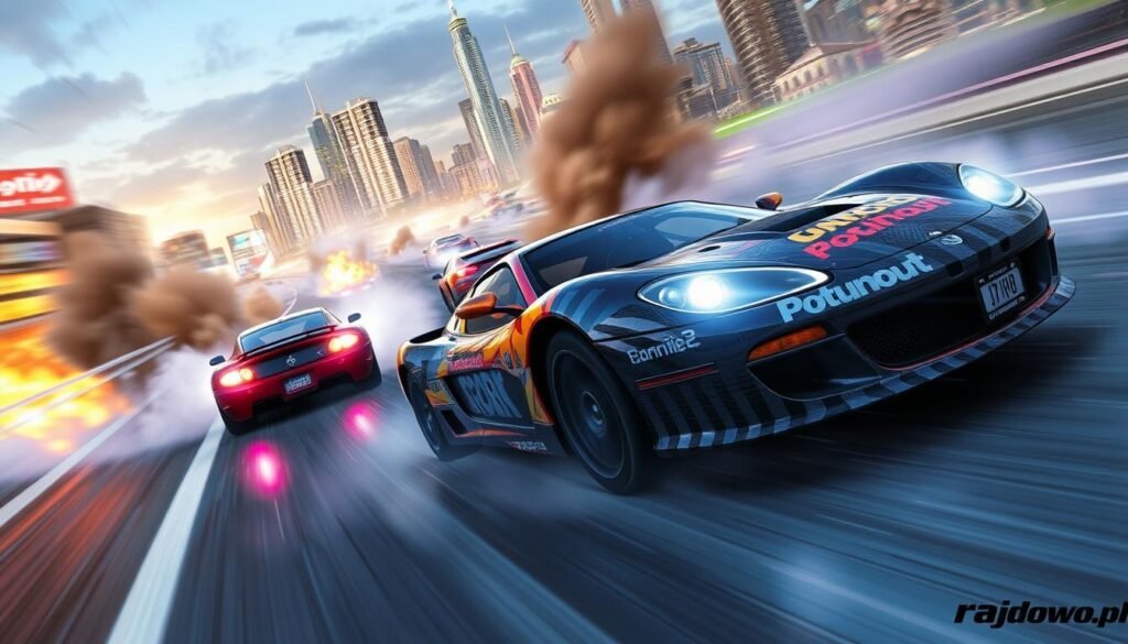 wrażenia z jazdy w Burnout 2 wrażenia z jazdy w Burnout 2