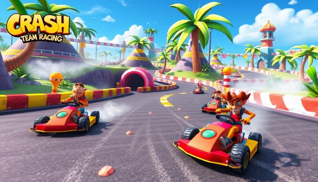 zasady gry w Crash Team Racing