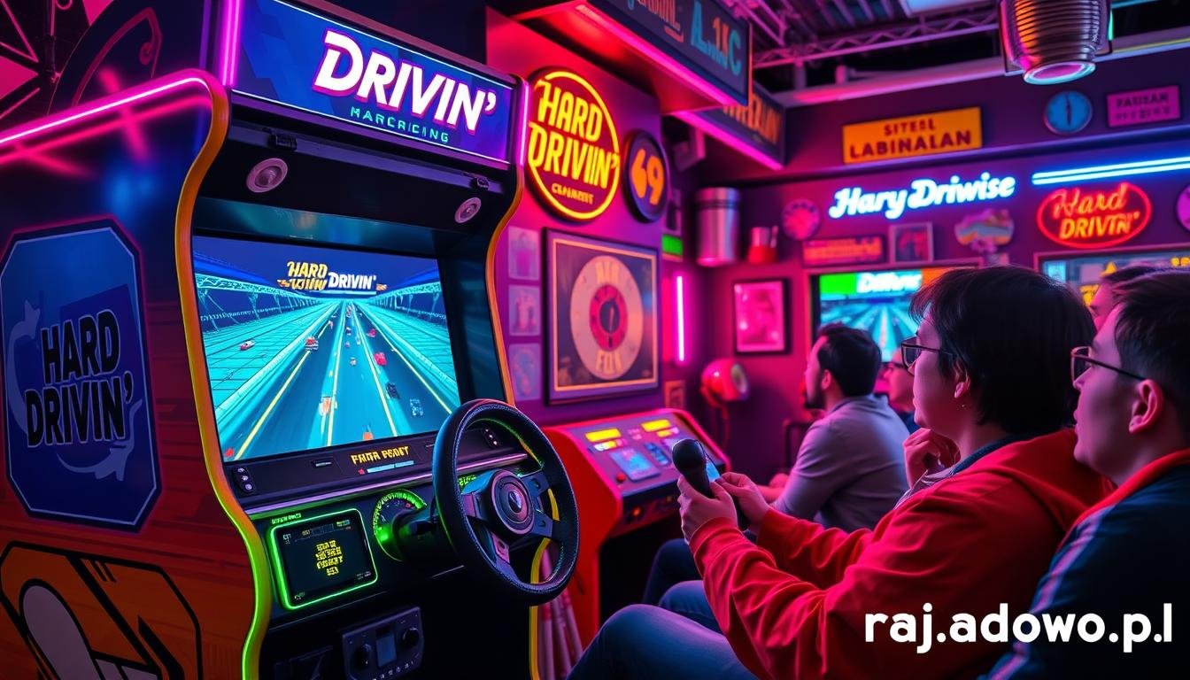 Wspominki z Hard Drivin’ – Klasyka Gier Wyścigowych