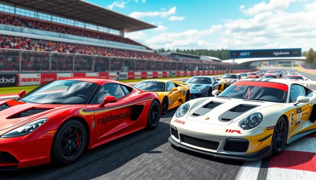 dostępne samochody w RaceRoom