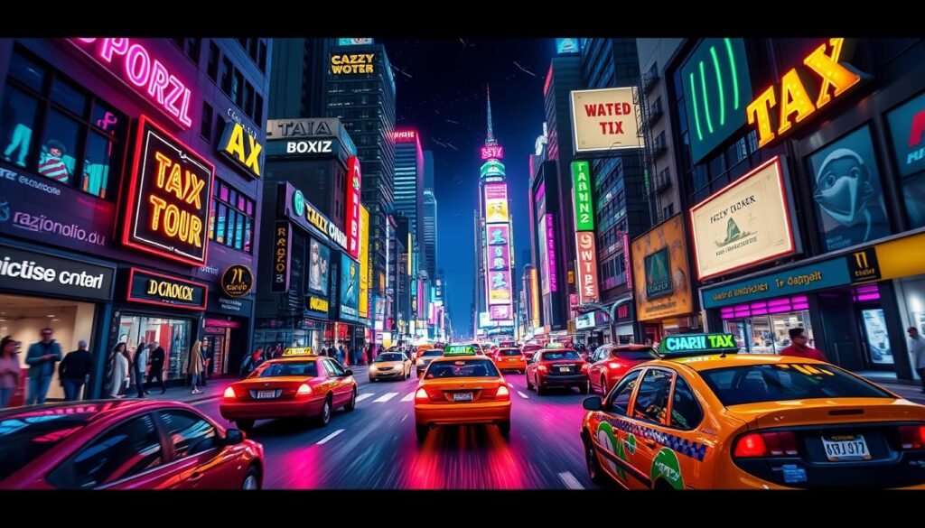 grafika i dźwięk w Crazy Taxi