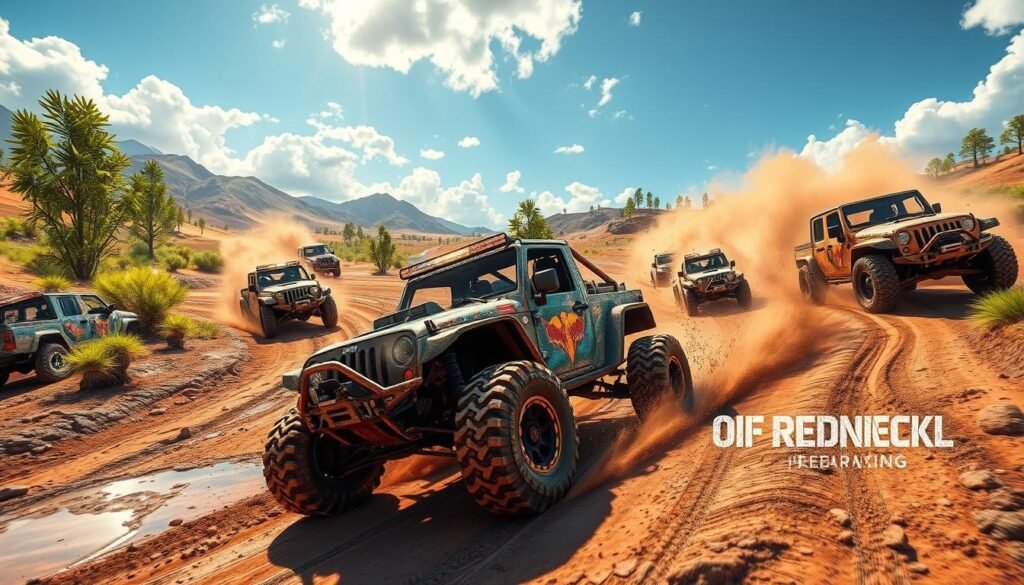 grafika w Off-Road Redneck Racing grafika w Off-Road Redneck Racing