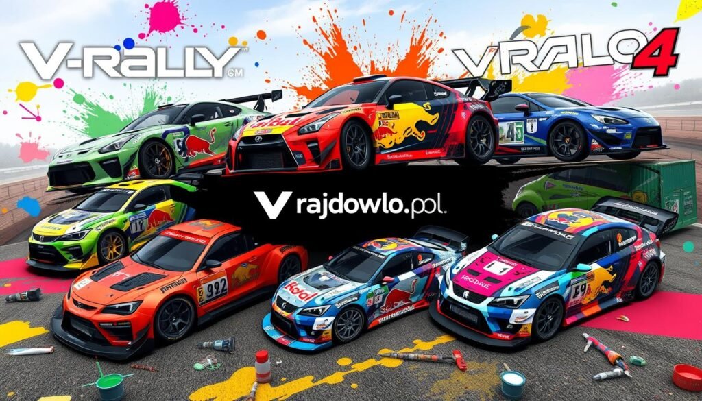 personalizacja samochodów V-Rally 4 PS5