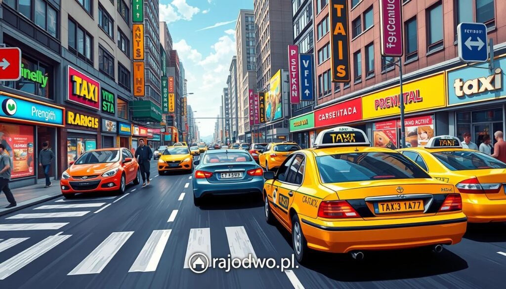 rozgrywka w Crazy Taxi