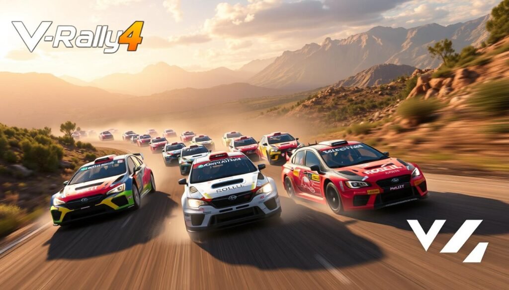 samochody w V-Rally 4