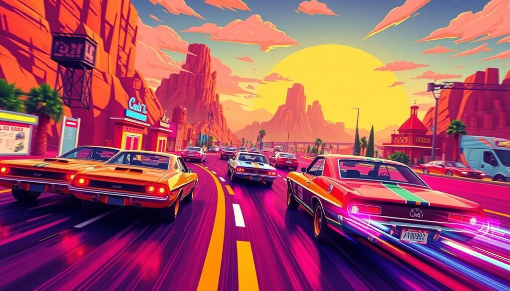 Cruis’n USA efekty dźwiękowe