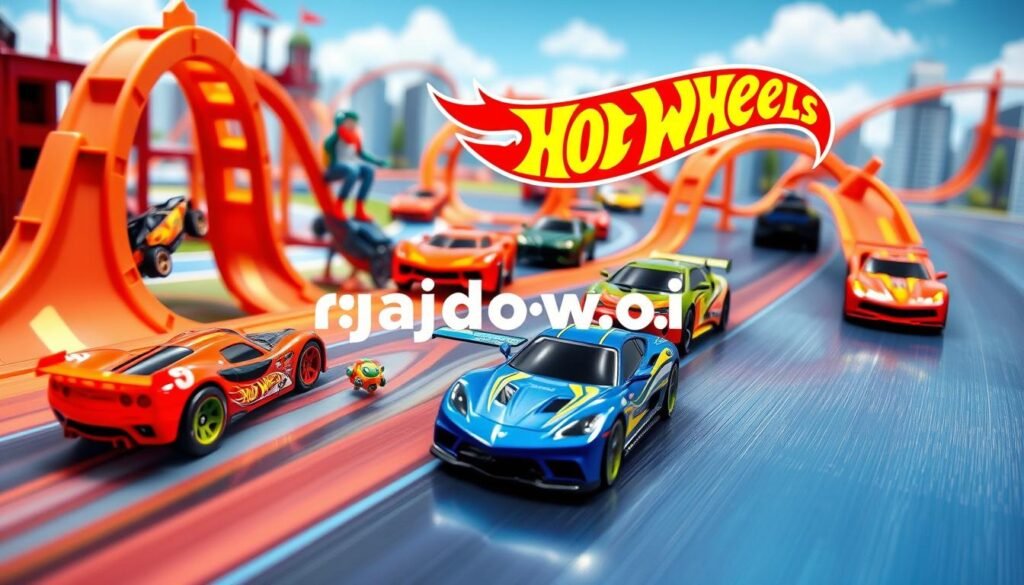 rozgrywka Hot Wheels Stunt Track Driver