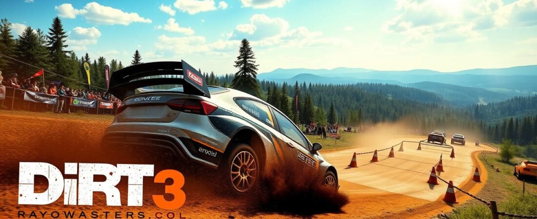 9. DiRT 3 na Xbox 360 — rajdy, Gymkhana i błoto w najlepszym wydaniu Codemasters