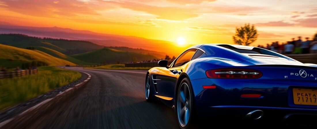 4. Forza Horizon na Xbox 360 — początek serii, który zmienił wyścigi z otwartym światem