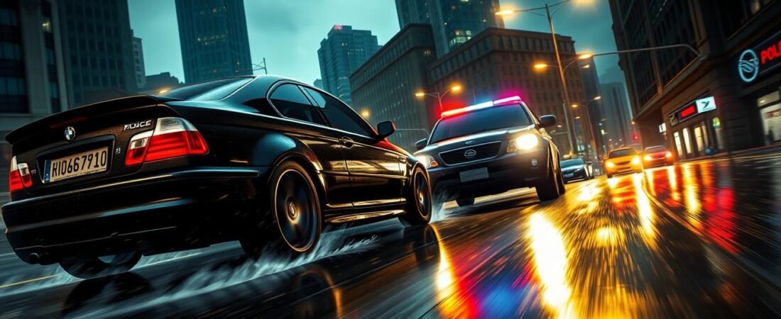 19. Need for Speed: Most Wanted 2005 na Xbox 360 — legenda policyjnych pościgów